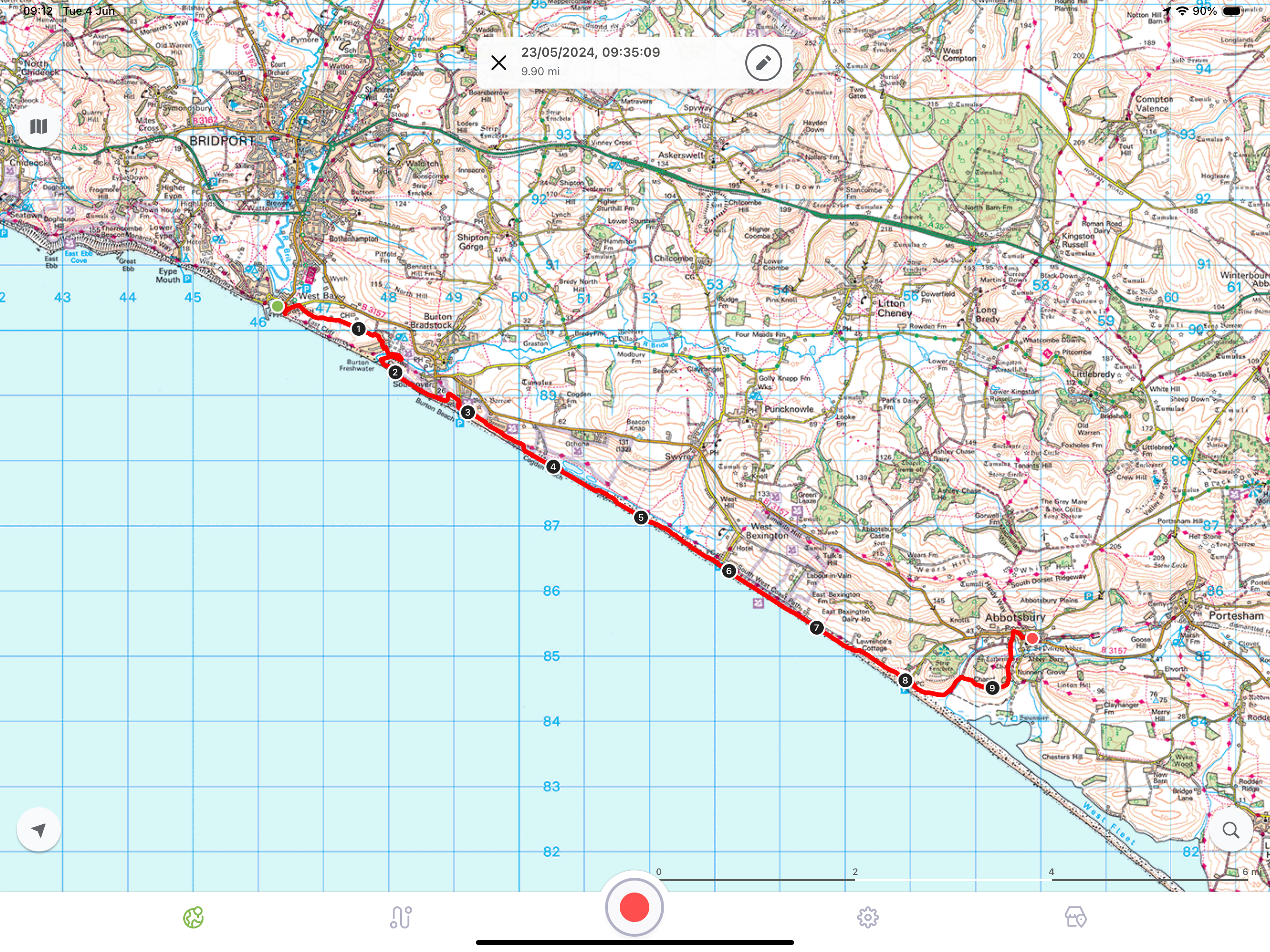 Map of Day 6